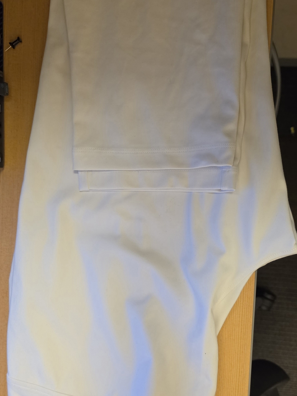 Yogalicious Cream Drawstring Pants - Picture 3 of 11